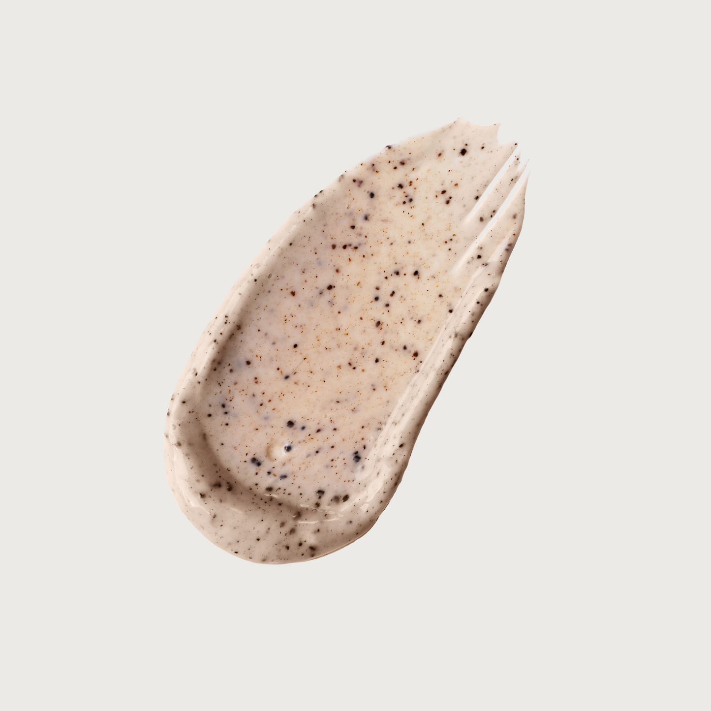 Coffee Lip Scrub Swipe on white background for Liv 4 You 2